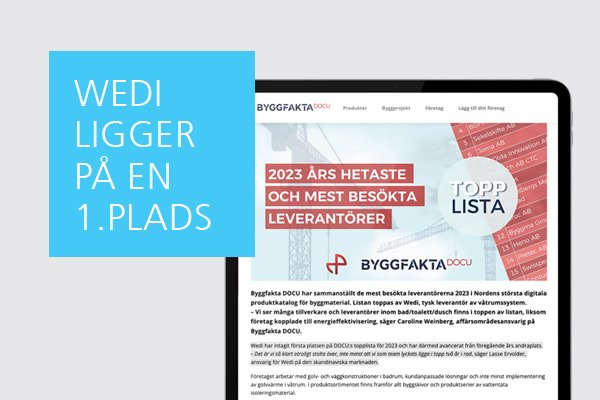 wedi tager 1.pladsen…