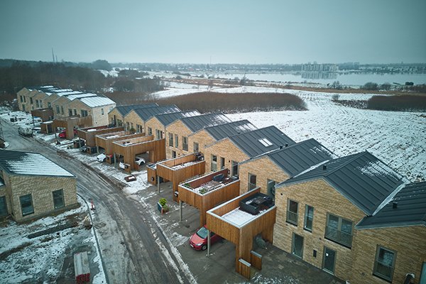 Tunge betongulve erstattes af wedis lette løsninger til badeværelser på 1.sal