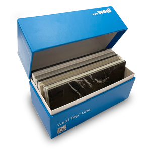 wedi sample box - wedi Top Line