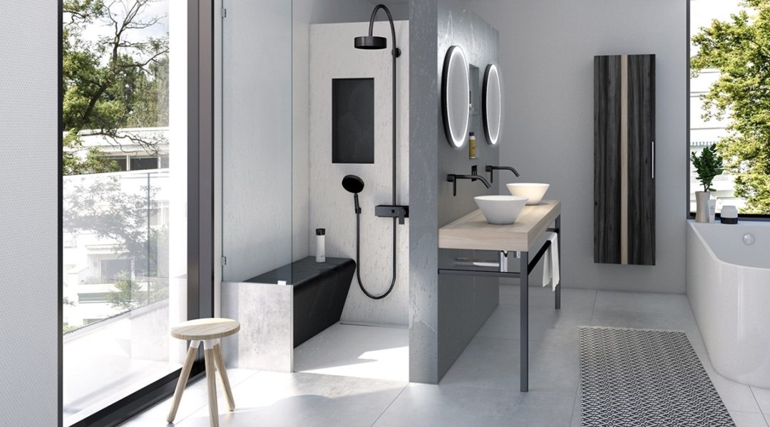 wedi Sanwell niche – Din shampoo lige ved hånden…